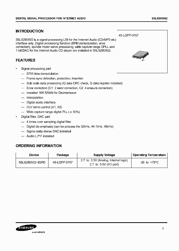S5L9290X02_5202359.PDF Datasheet