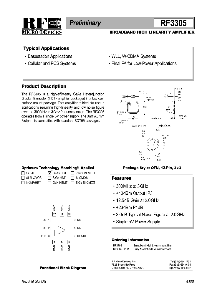 RF3305_5202666.PDF Datasheet