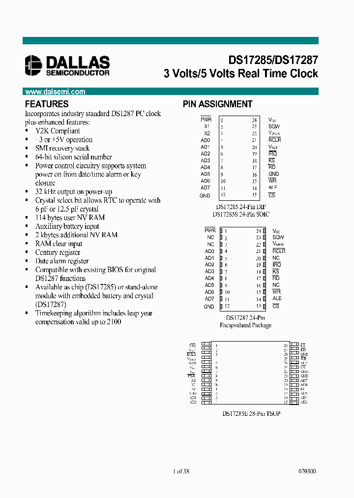 DS17287-3_5203028.PDF Datasheet