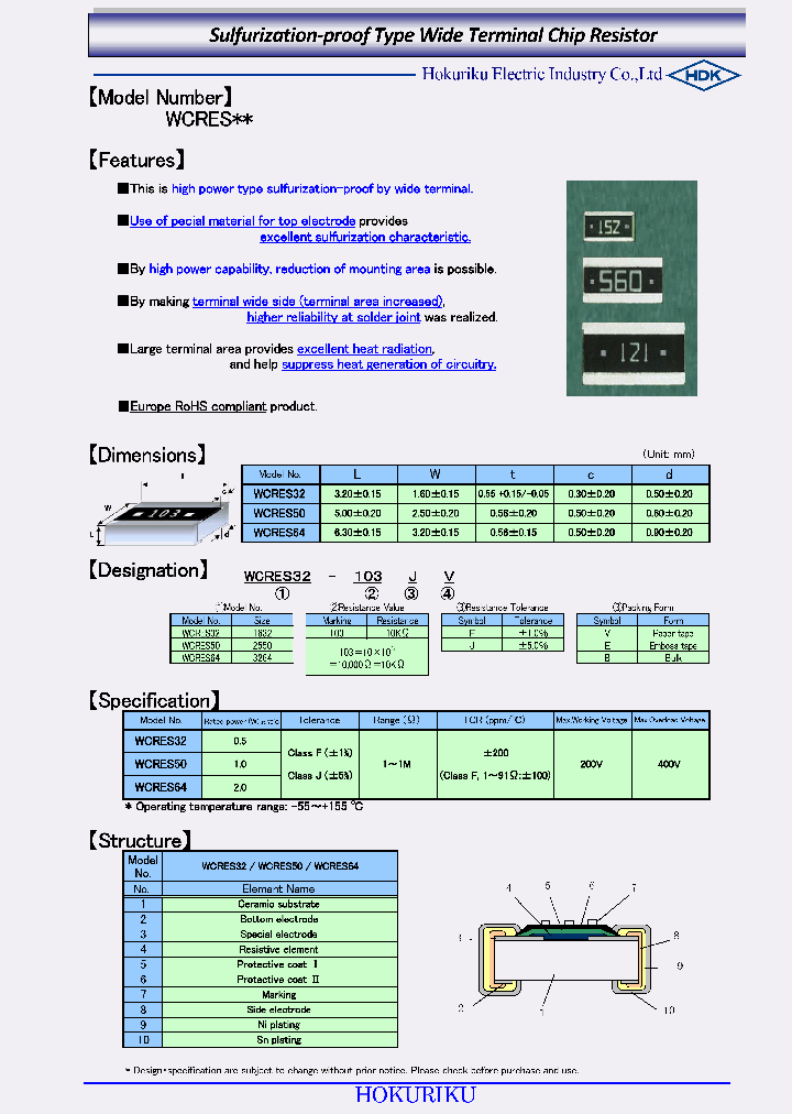 WCRES32-103JV_5205281.PDF Datasheet