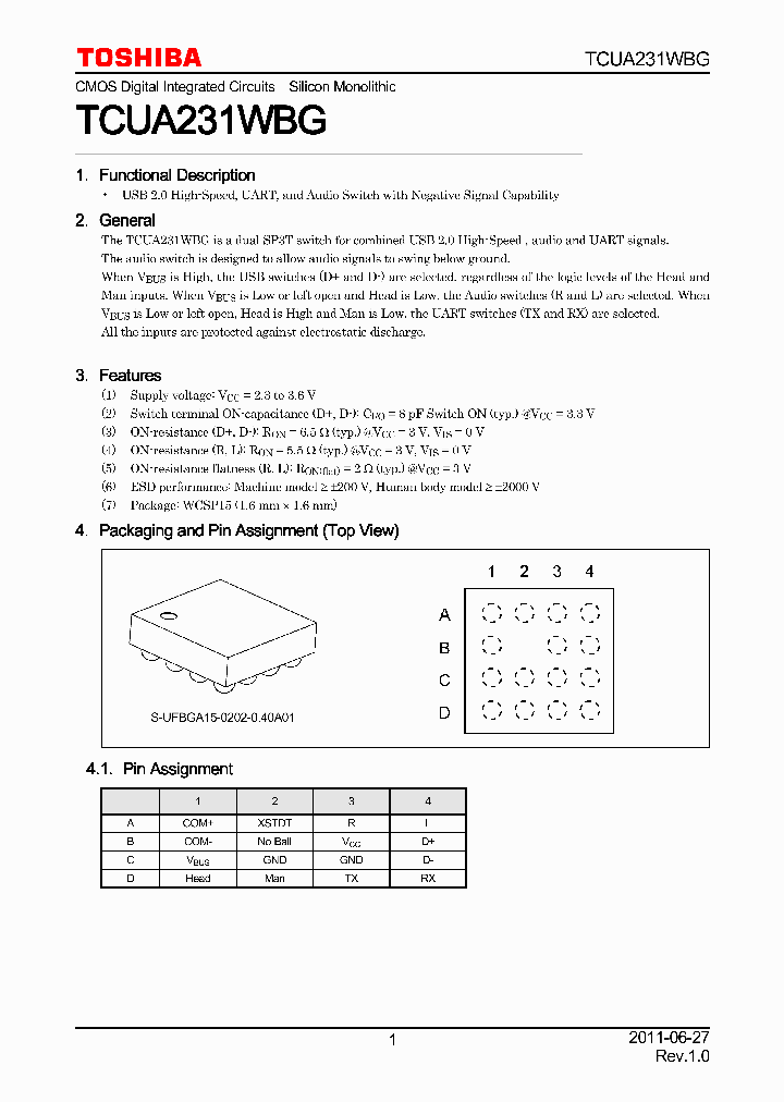 TCUA231WBG_5205811.PDF Datasheet