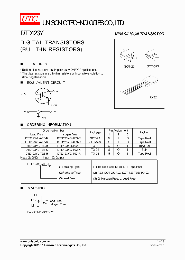 DTD123YL-AL3-R_5206289.PDF Datasheet