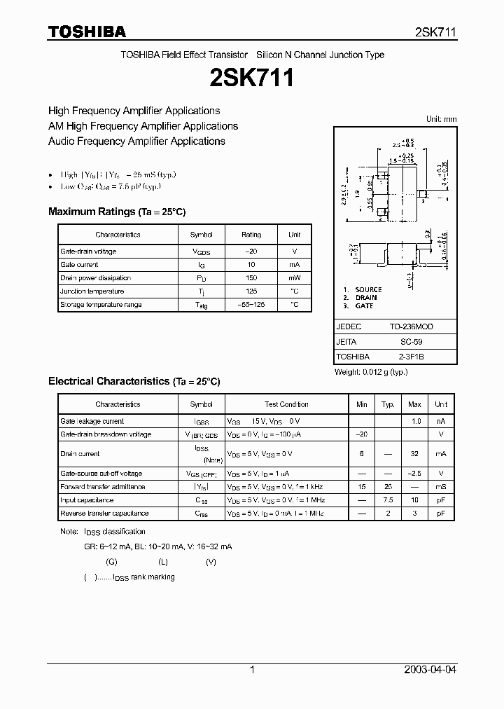 2SK711_5205680.PDF Datasheet