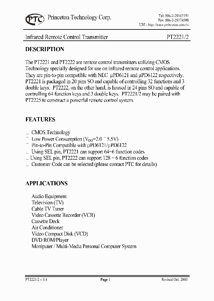 PT2222-001_5207480.PDF Datasheet