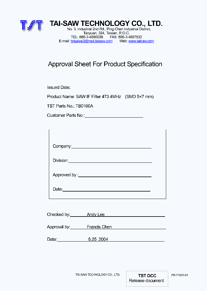 TB0160A_5205709.PDF Datasheet