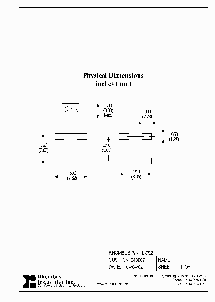 L-792_5211691.PDF Datasheet