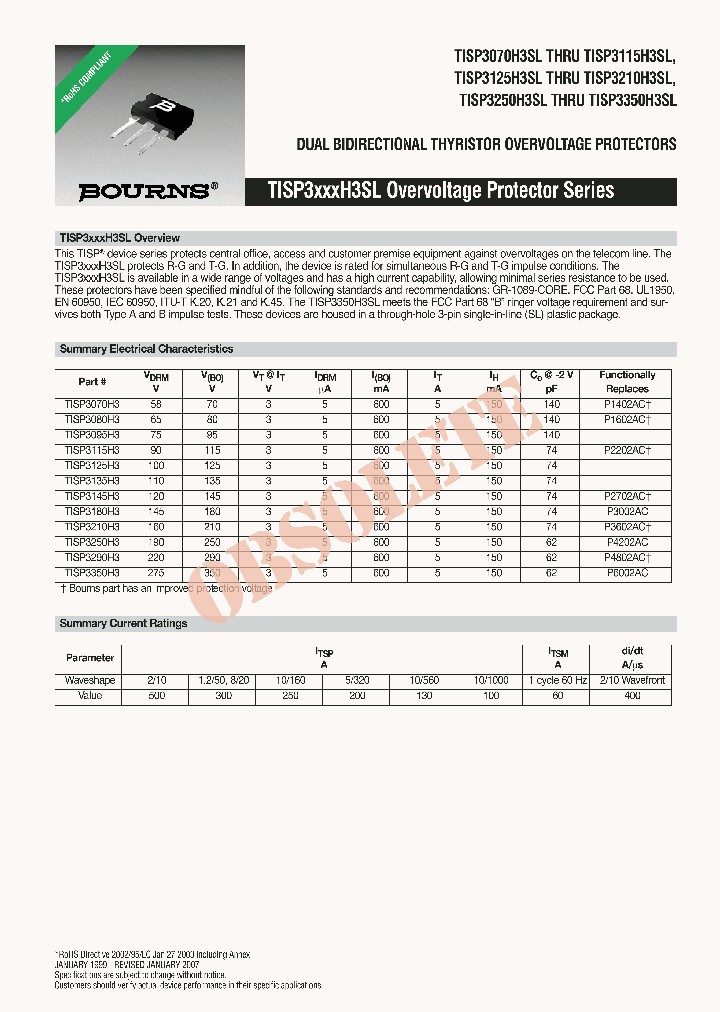 TISP3350H3SL-S_5225157.PDF Datasheet