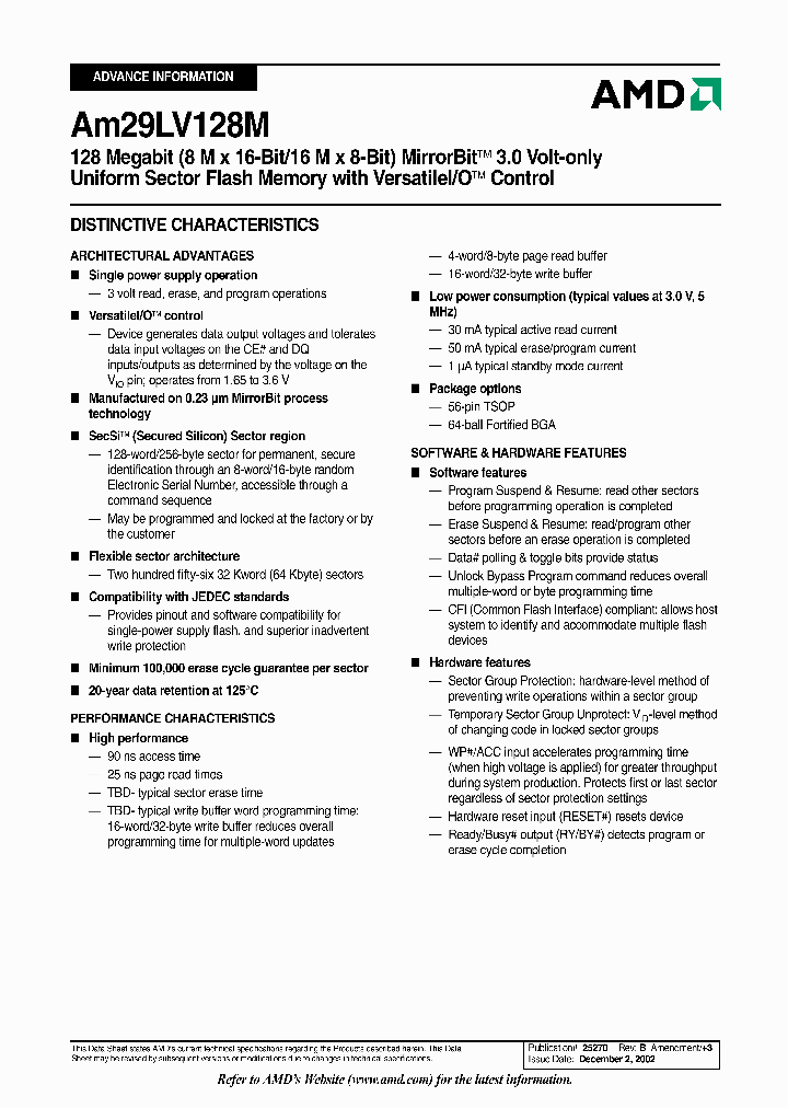AM29LV128MH93RFI_5226501.PDF Datasheet