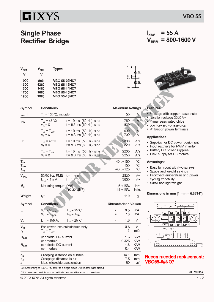 VBO55-16NO7_5224806.PDF Datasheet