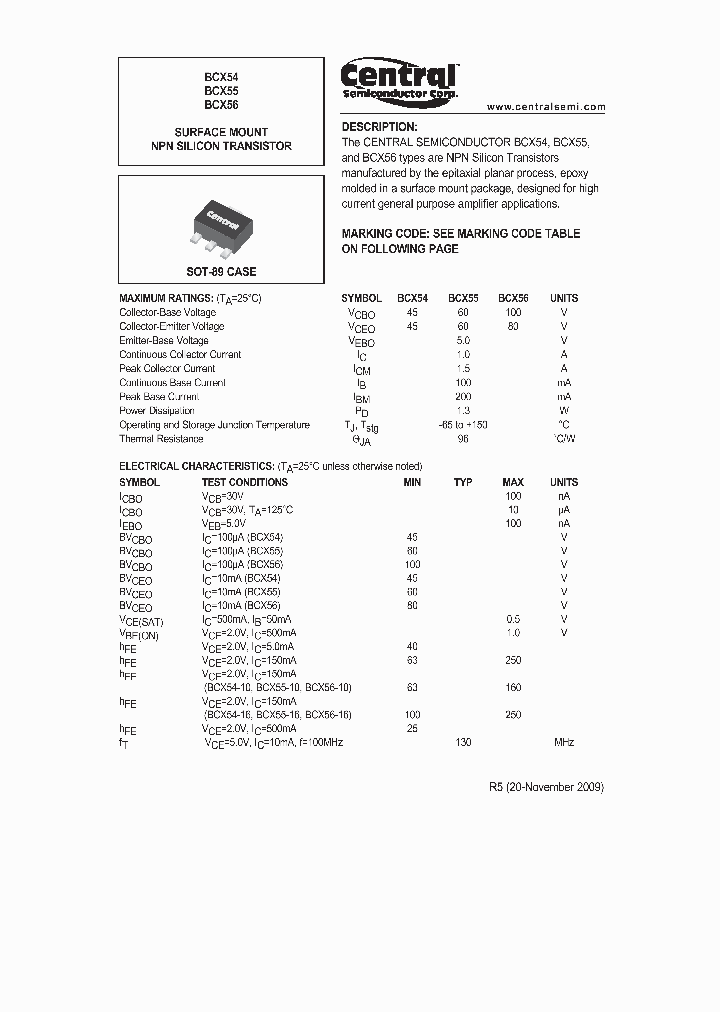 BCX56-10_5227001.PDF Datasheet