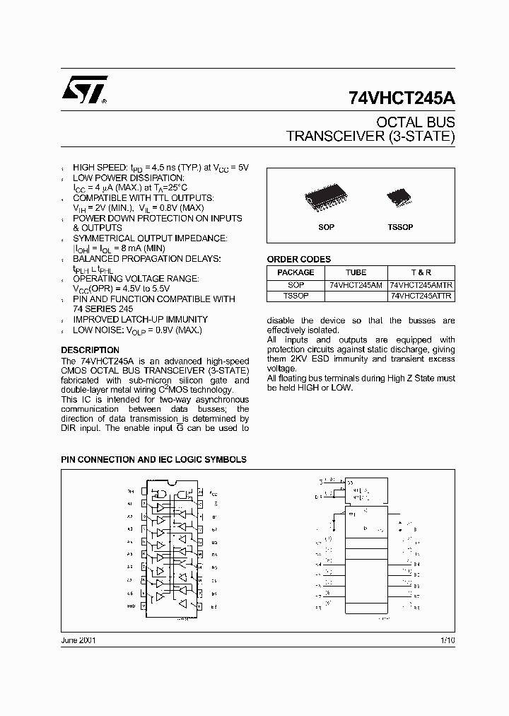 74VHCT245ATTR_5225316.PDF Datasheet