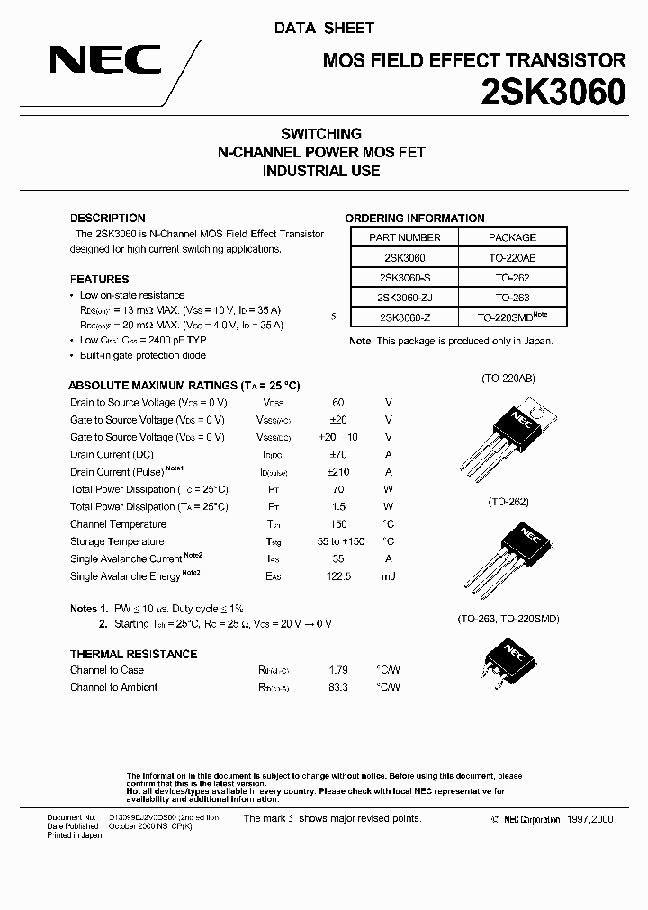 2SK3060-ZJ_5230542.PDF Datasheet