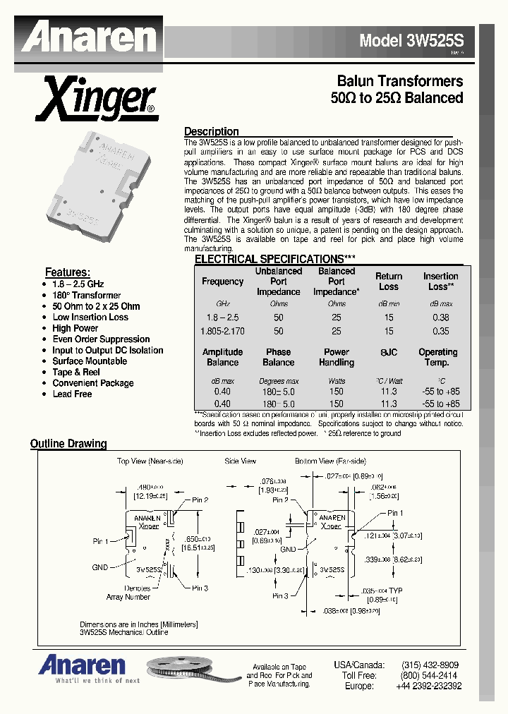 3W525S_5228722.PDF Datasheet