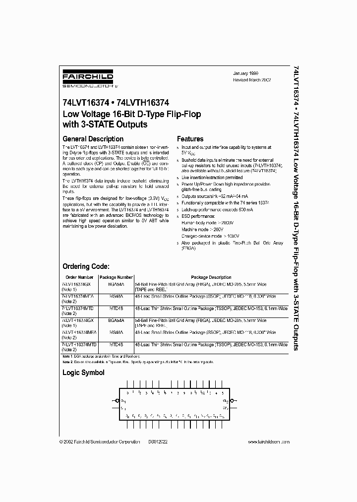 74LVTH16374GX_5232282.PDF Datasheet