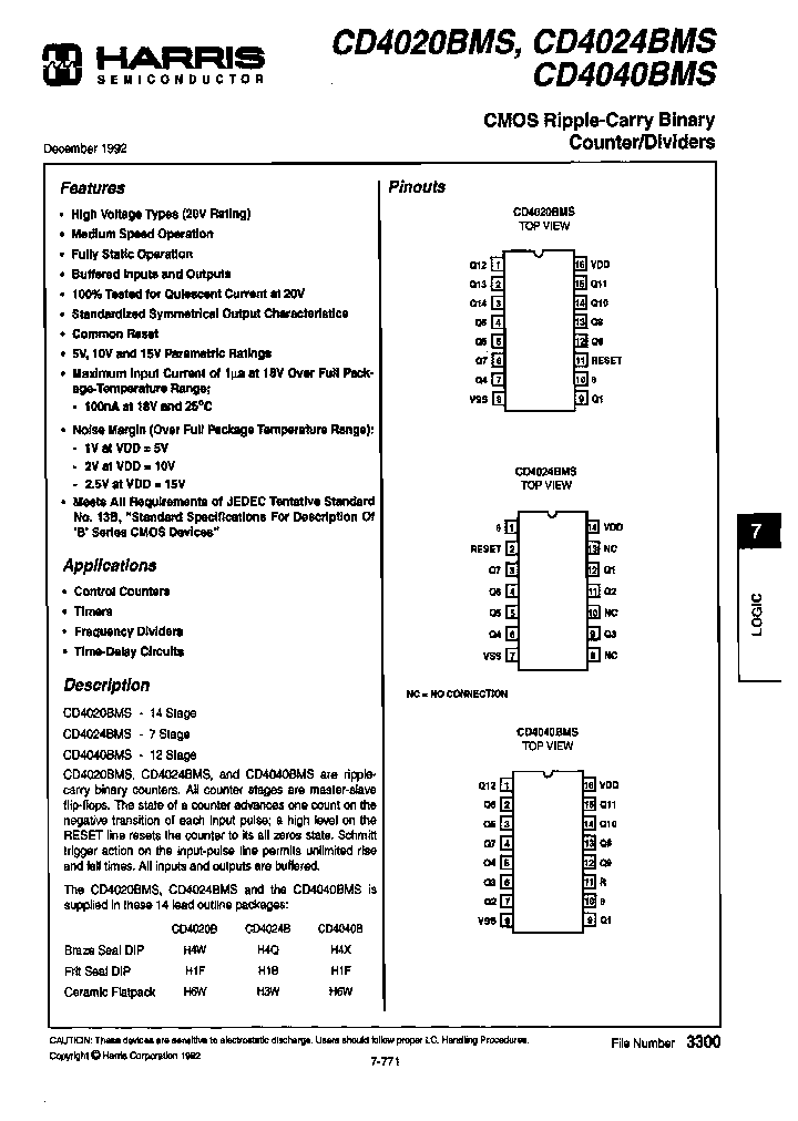 CD4024BDMSR_5227396.PDF Datasheet