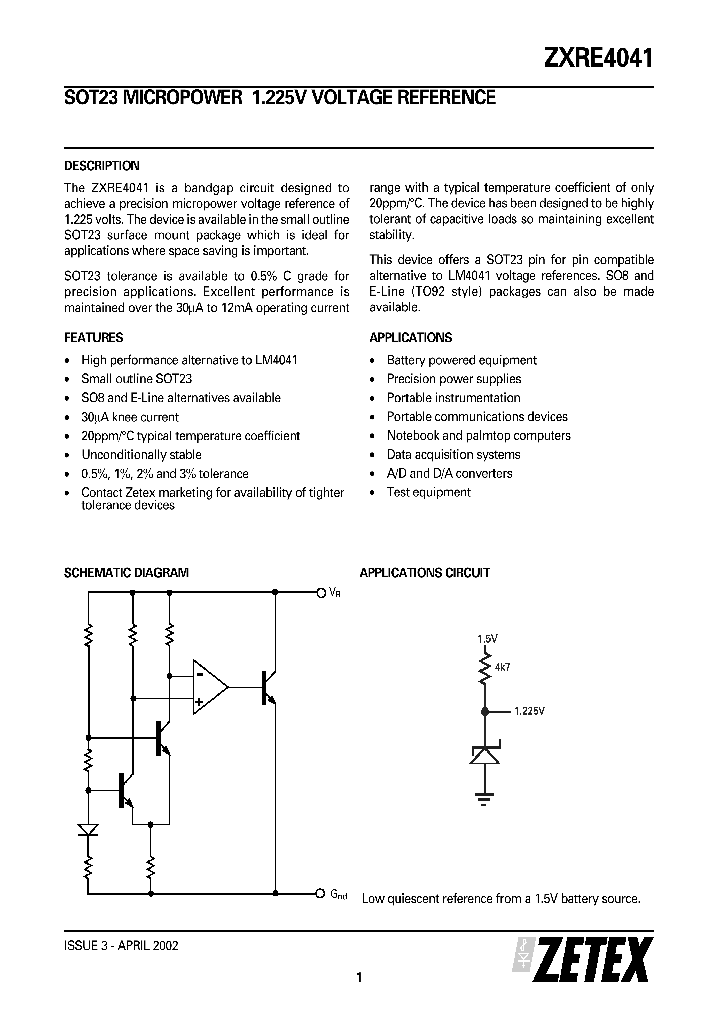 ZXRE4041DN8TA_5231155.PDF Datasheet