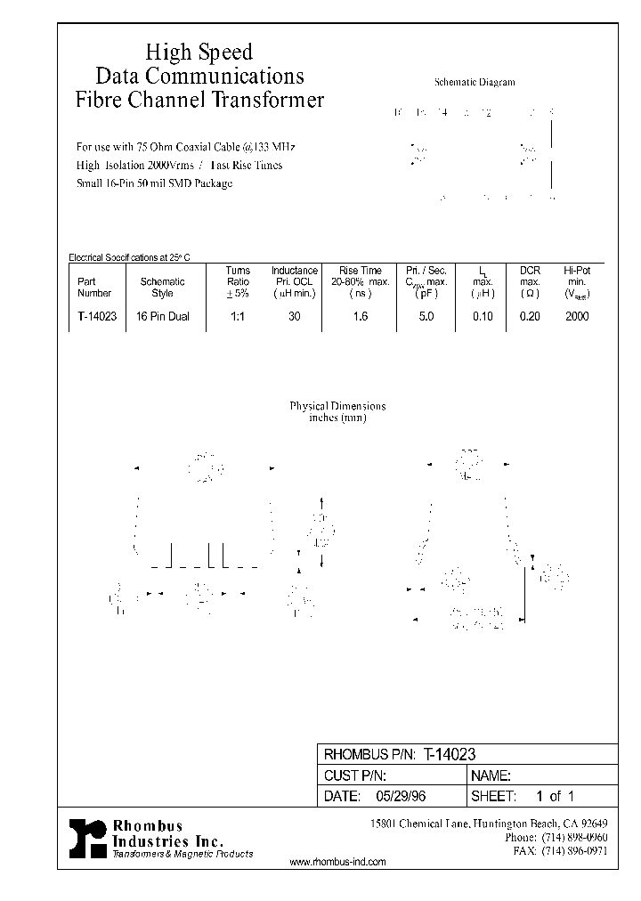 T-14023_5233715.PDF Datasheet