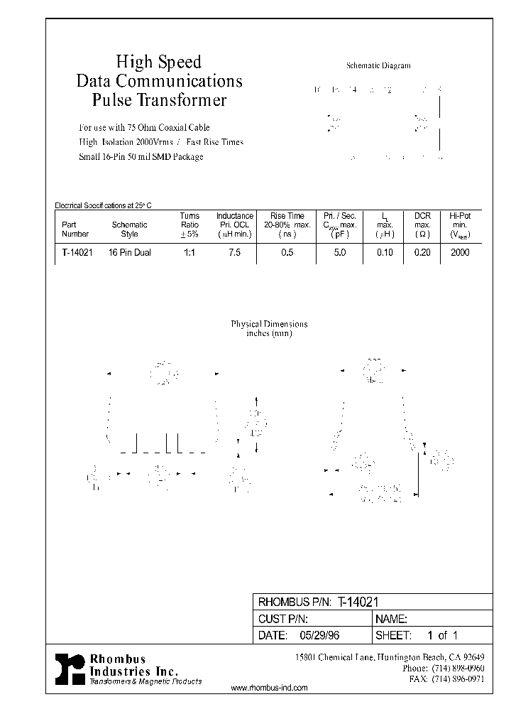 T-14021_5233714.PDF Datasheet