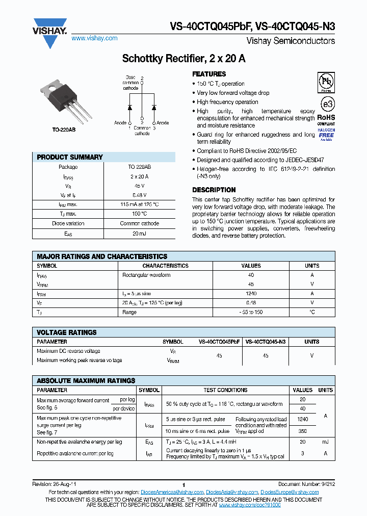 40CTQ045-N3_5233178.PDF Datasheet