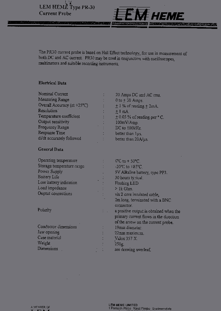 PR30SPECIAL_5239901.PDF Datasheet