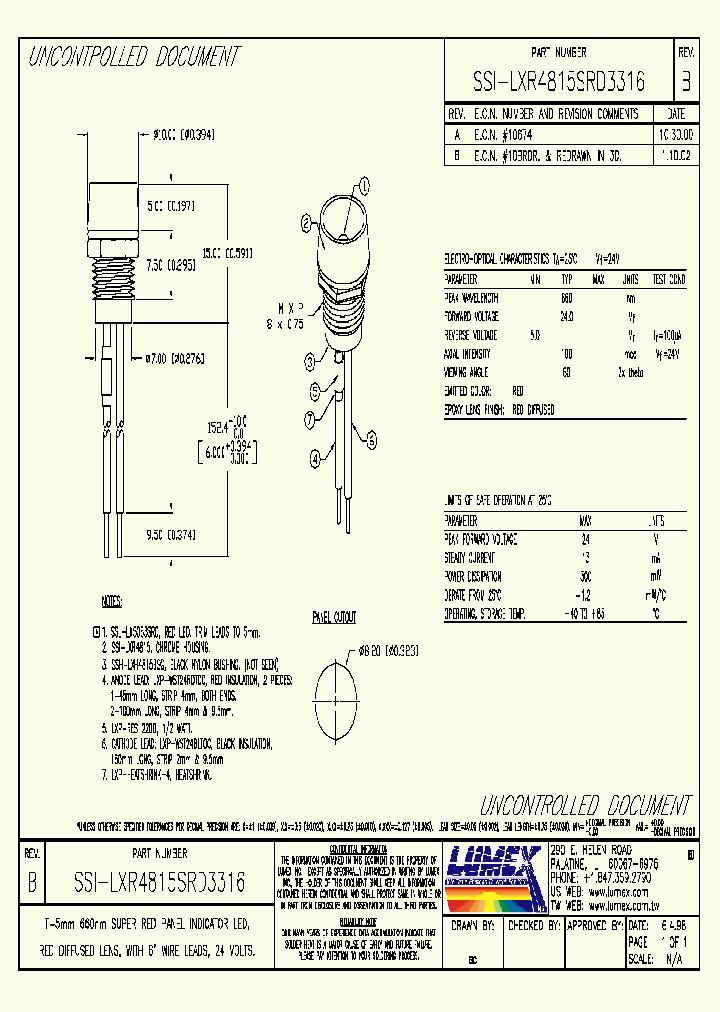 SSI-LXR4815SRD3316_5243618.PDF Datasheet