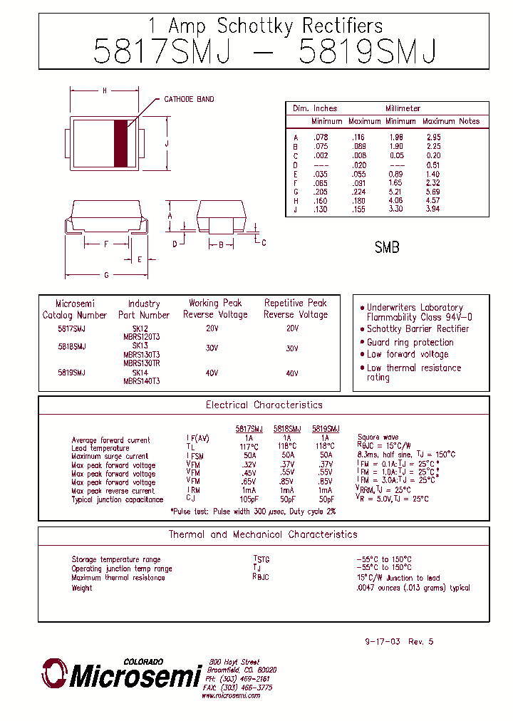 MBRS130TR_5239967.PDF Datasheet