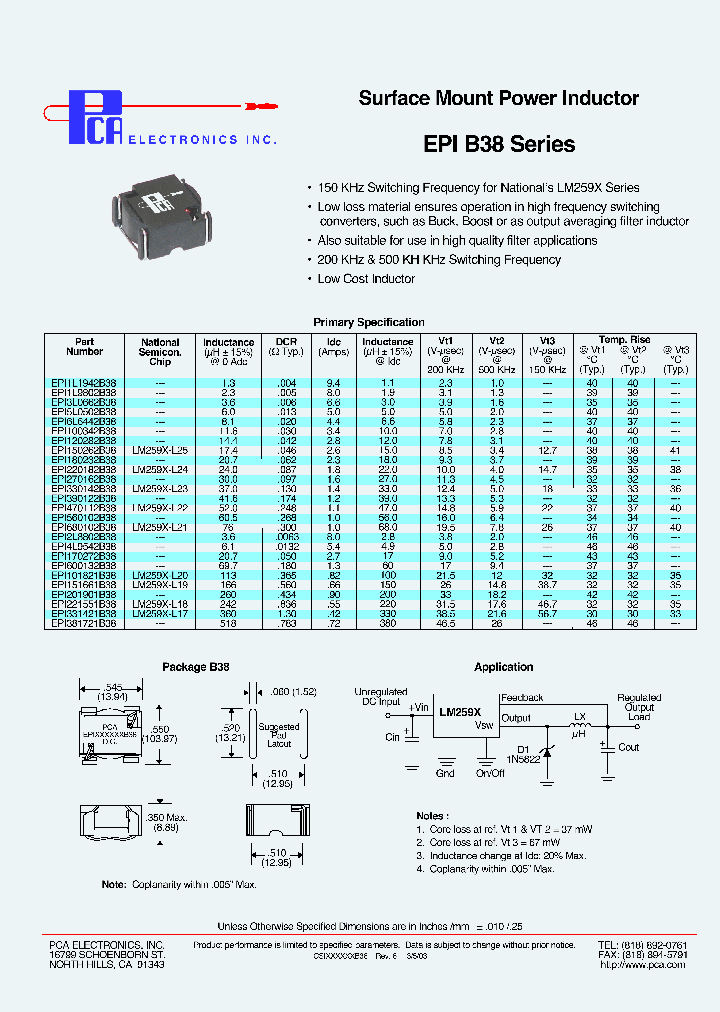 EPI6L6442B38_5246254.PDF Datasheet