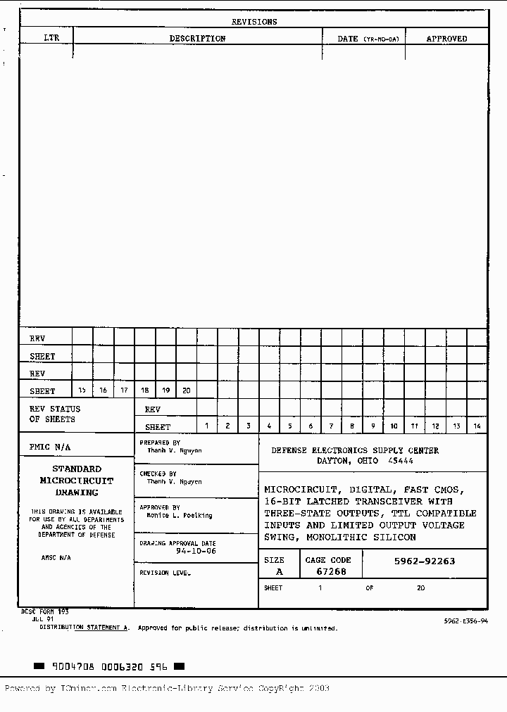 5962-9226303MXX_5250098.PDF Datasheet