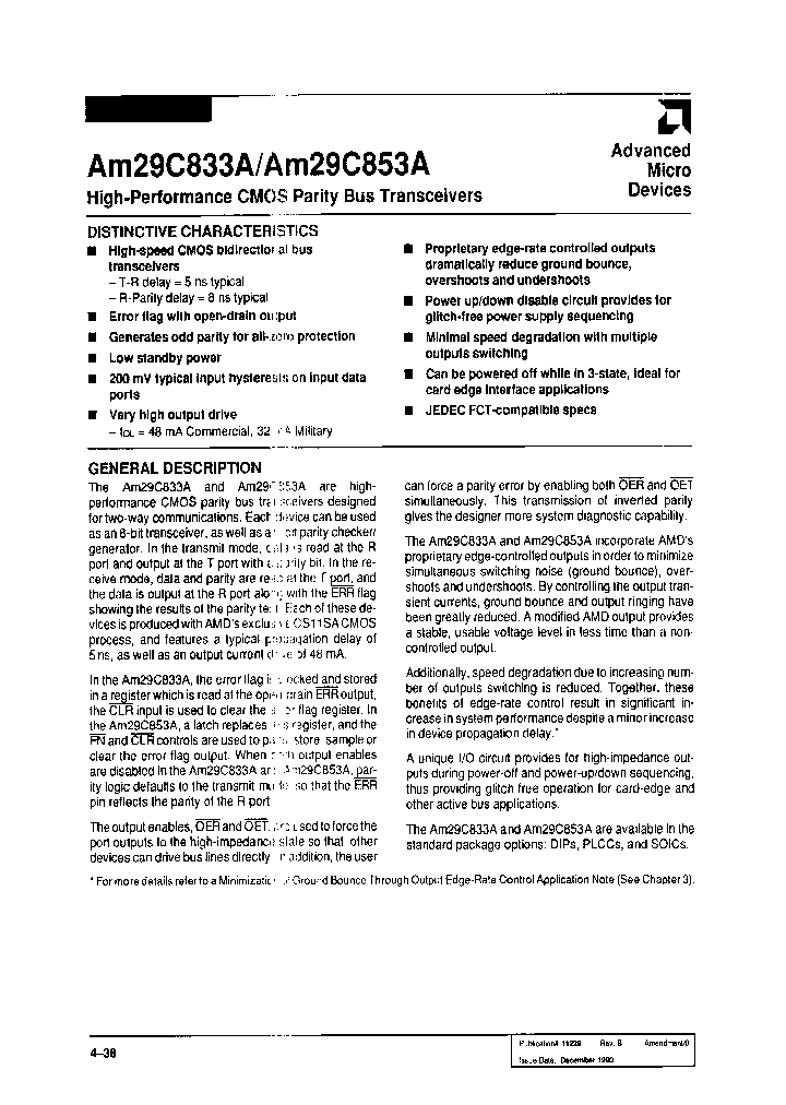 AM29C833ASC_5257516.PDF Datasheet