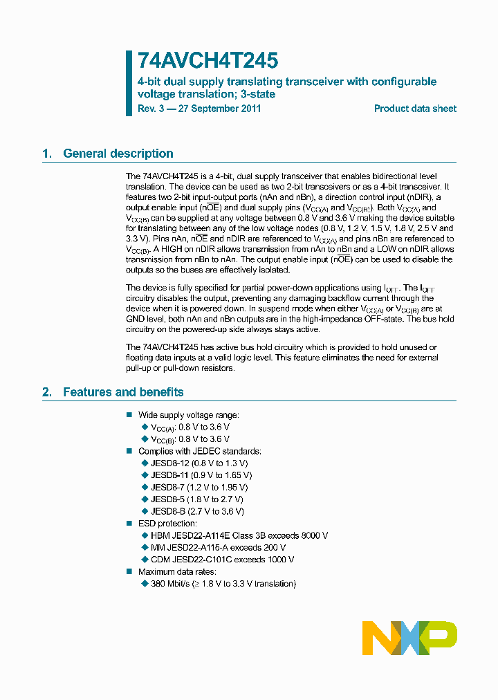 74AVCH4T245PW_5260174.PDF Datasheet