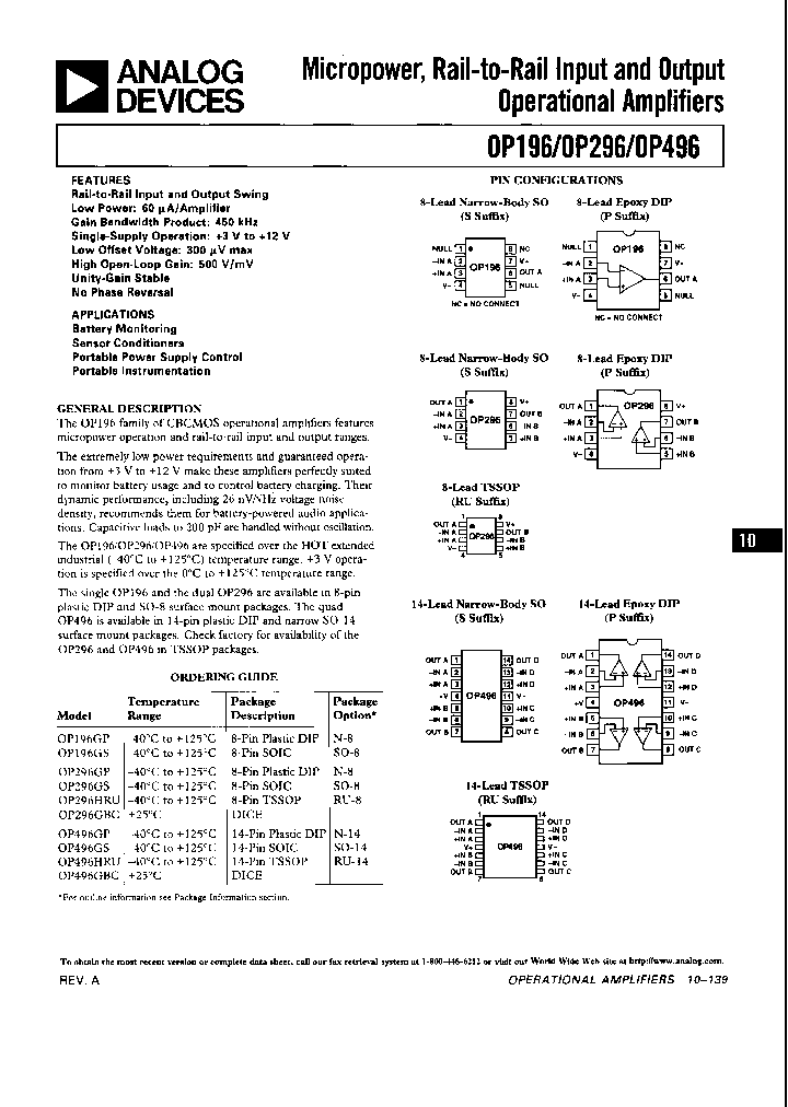 OP196GS-REEL_5263700.PDF Datasheet