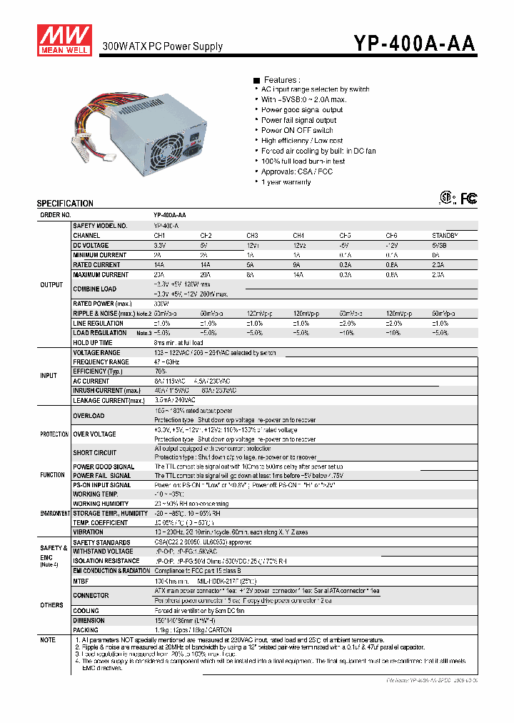 YP-400A-AA_5264743.PDF Datasheet