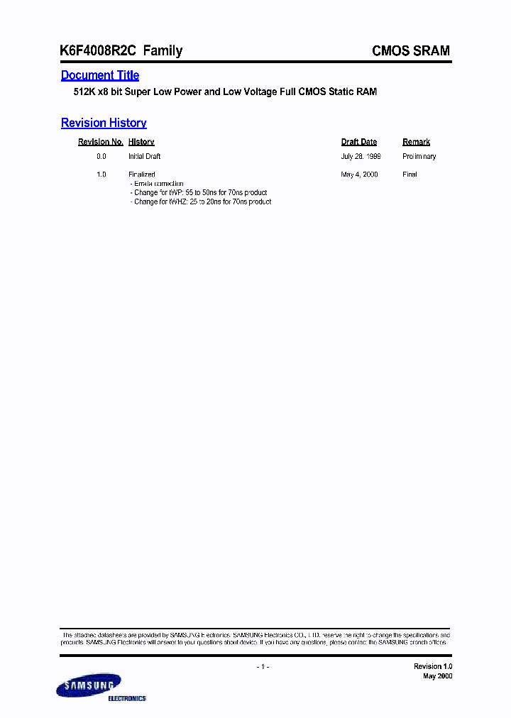 K6F4008R2CFAMILY_5265450.PDF Datasheet