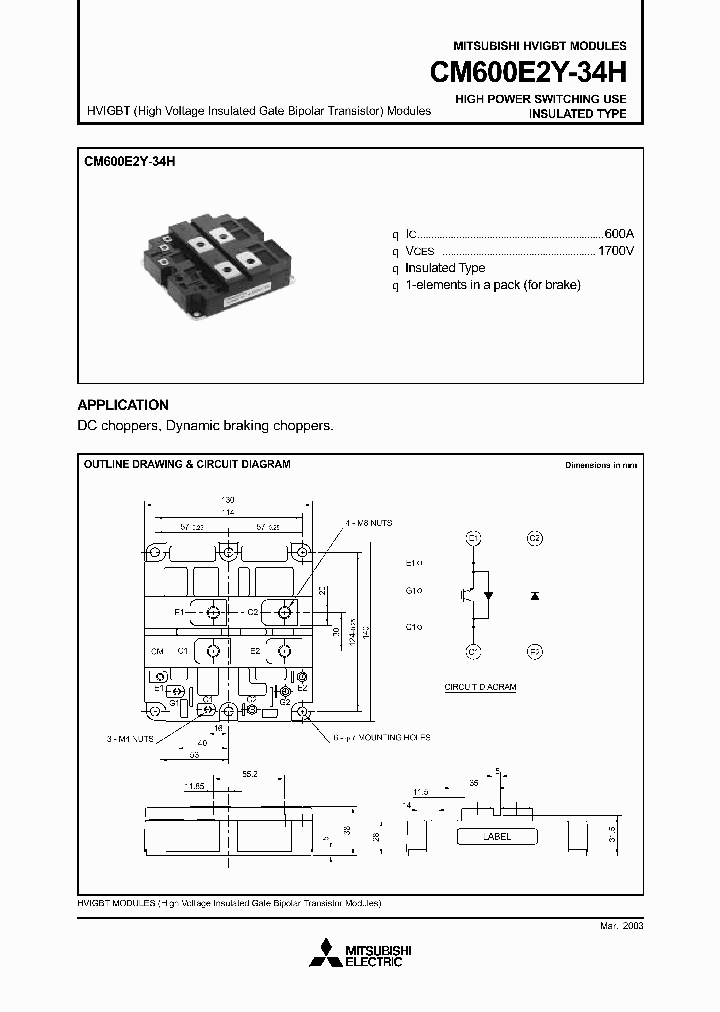 CM600E2Y-34H03_5266158.PDF Datasheet