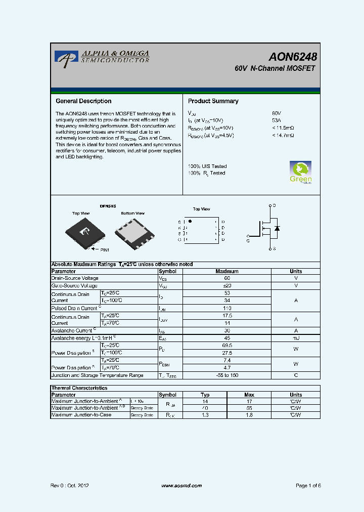 AON6248_5267147.PDF Datasheet