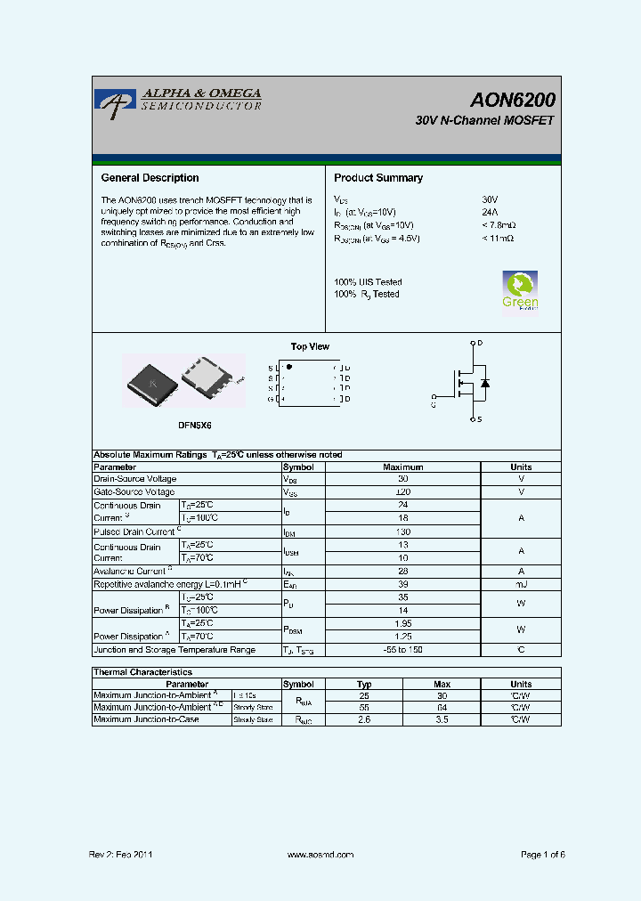 AON6200_5267127.PDF Datasheet