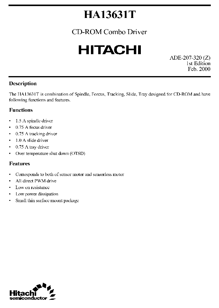 HA13631T_5267860.PDF Datasheet