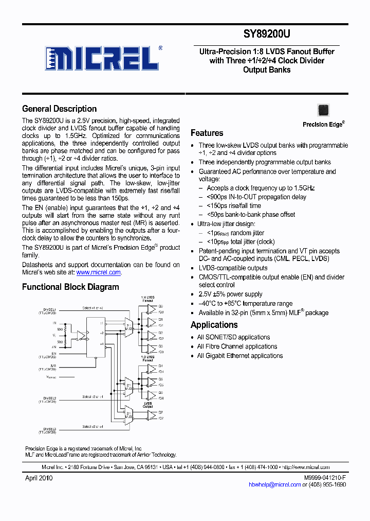 SY89200UMG_5270532.PDF Datasheet