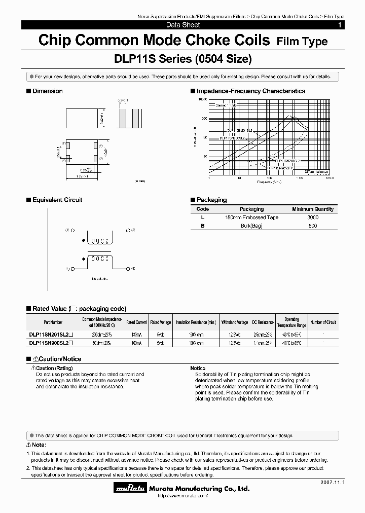 DLP11SN900SL2L_5277634.PDF Datasheet