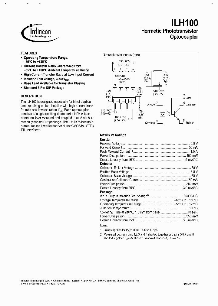 ILH100_5278991.PDF Datasheet