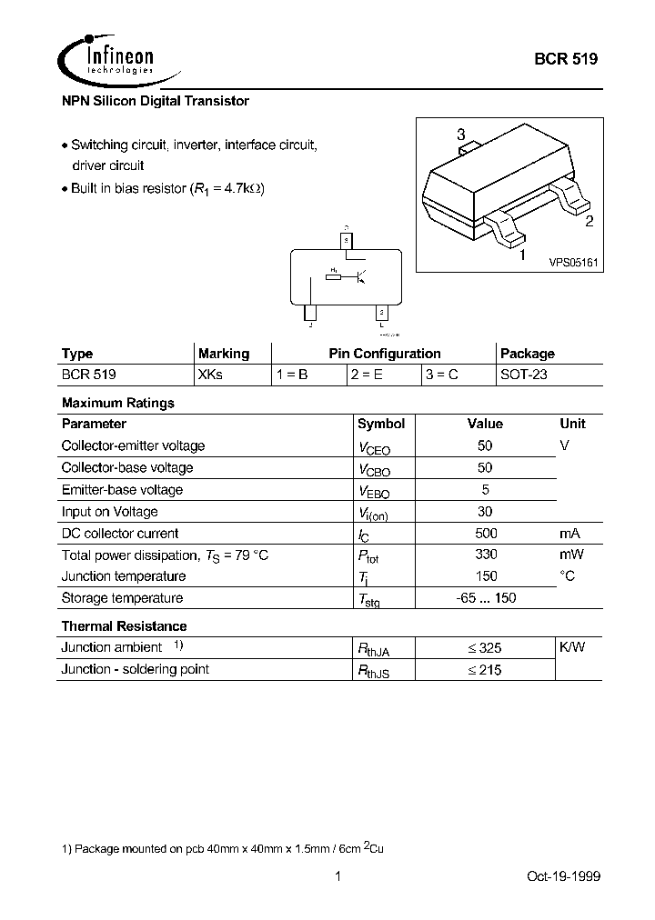 BCR519_5283331.PDF Datasheet