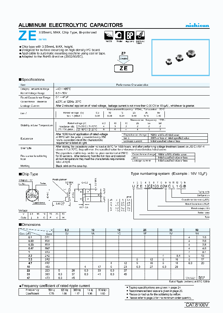 UZE1H100MCL_5290183.PDF Datasheet