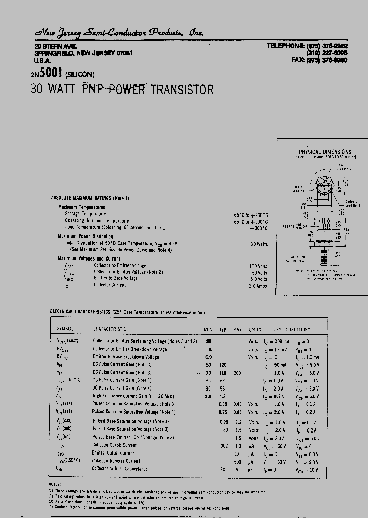 2N5001_5291221.PDF Datasheet