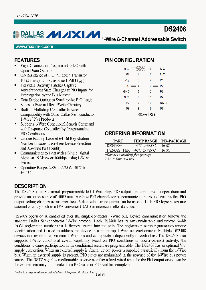 DS2408S_5292363.PDF Datasheet