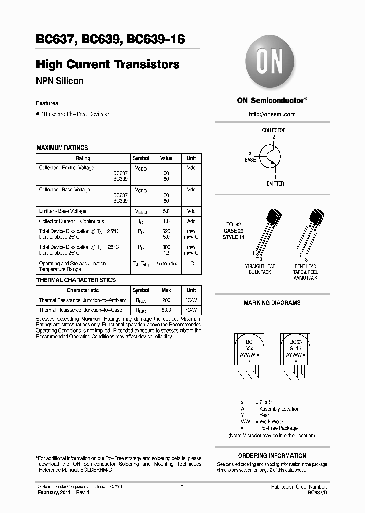 BC639ZL1G_5293022.PDF Datasheet