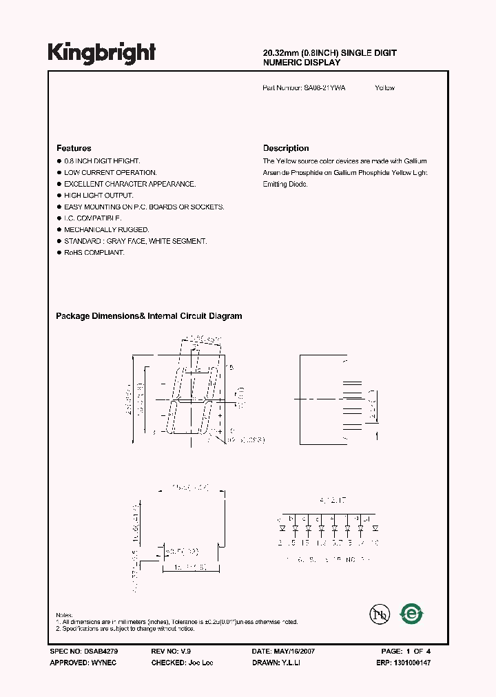 SA08-21YWA_5298224.PDF Datasheet