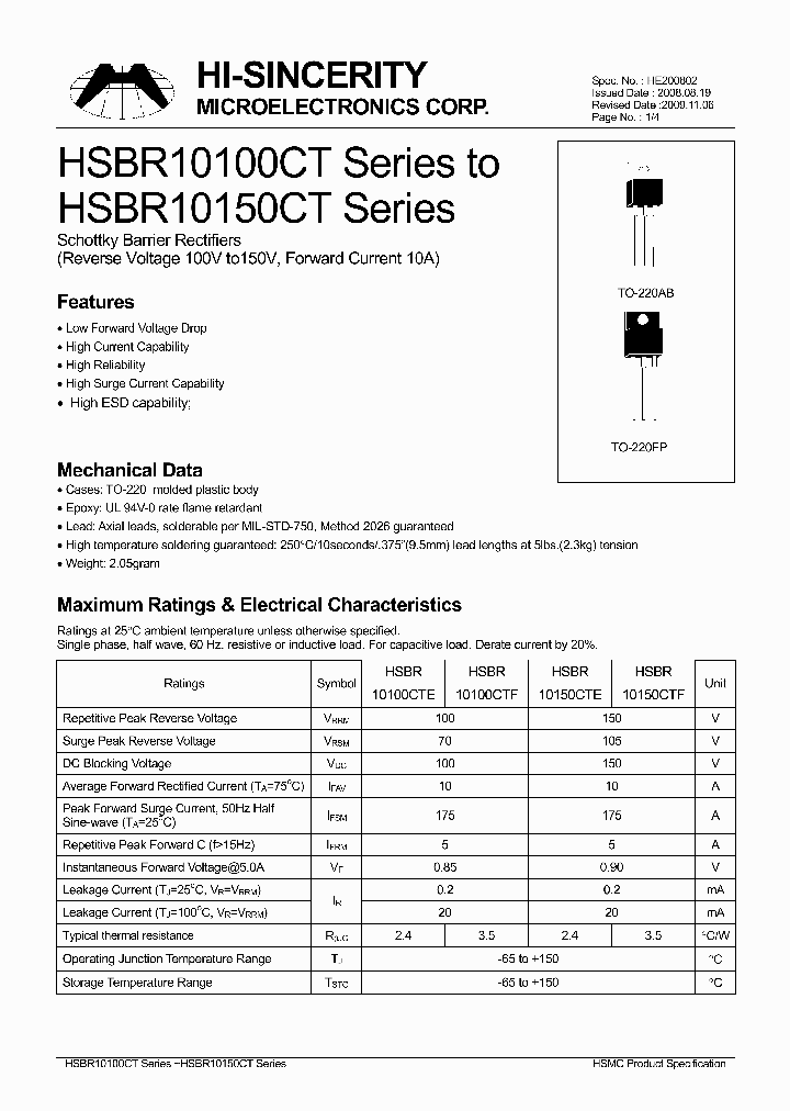 HSBR101X0CT_5295562.PDF Datasheet