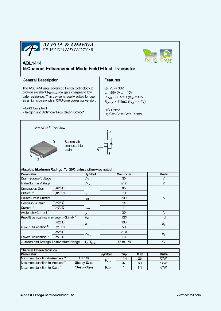 AOL141410_5300397.PDF Datasheet