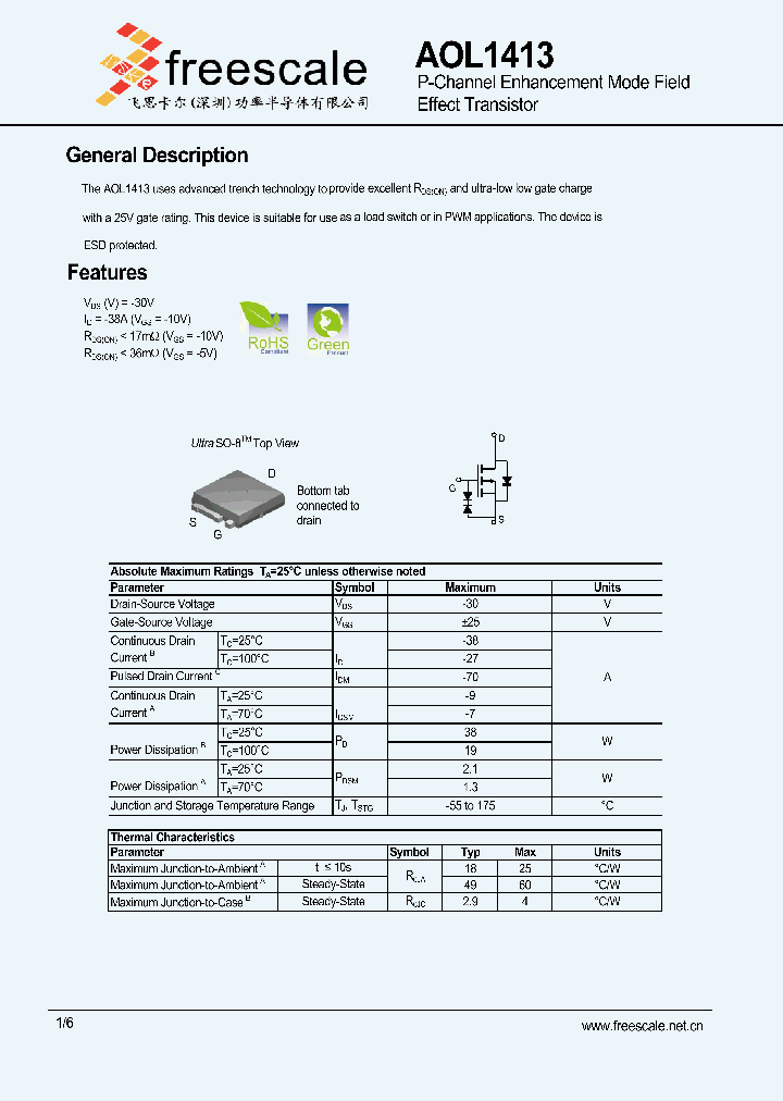 AOL1413_5300396.PDF Datasheet