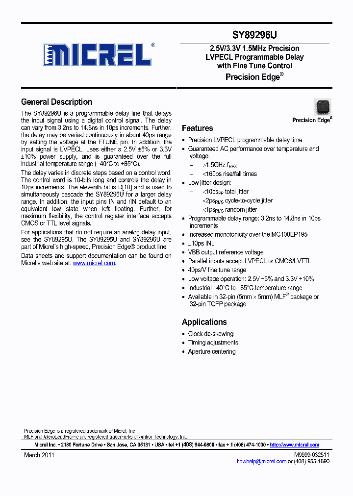 SY89296UTGTR_5301152.PDF Datasheet